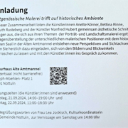 Einladung Ausstellung Alte Amtmannei Nottuln