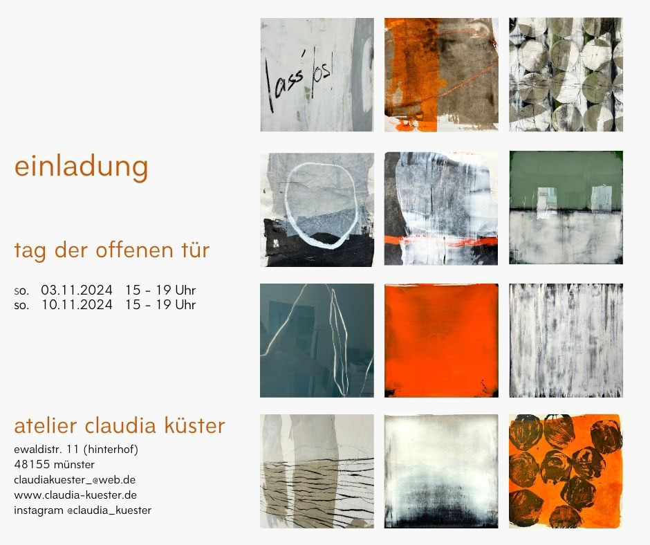 Einladung Küster - Tag der offenen Tür 2024