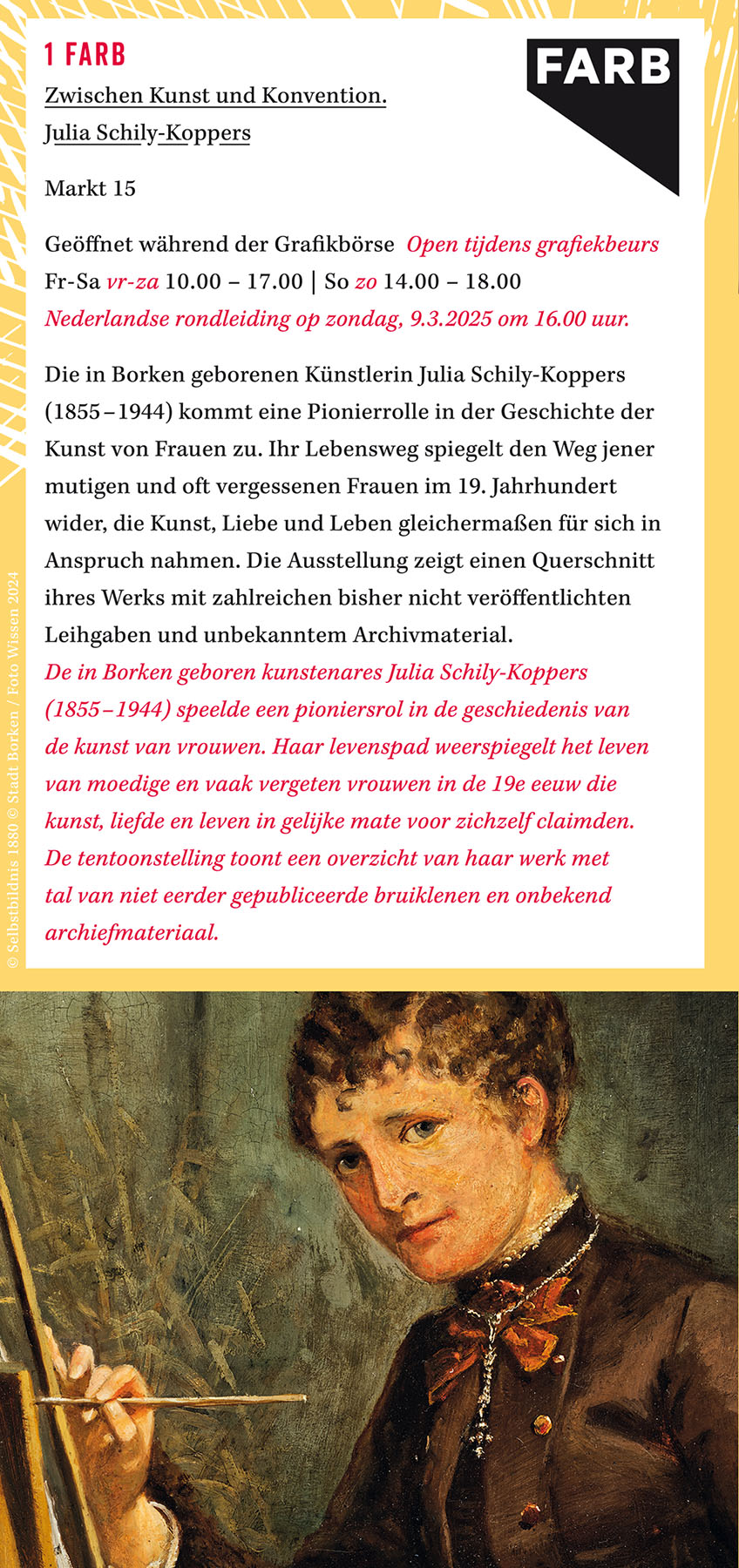 37. DEUTSCH-NIEDERLÄNDISCHE GRAFIKBÖRSE BORKEN - Zwischen Kunst und Konvention