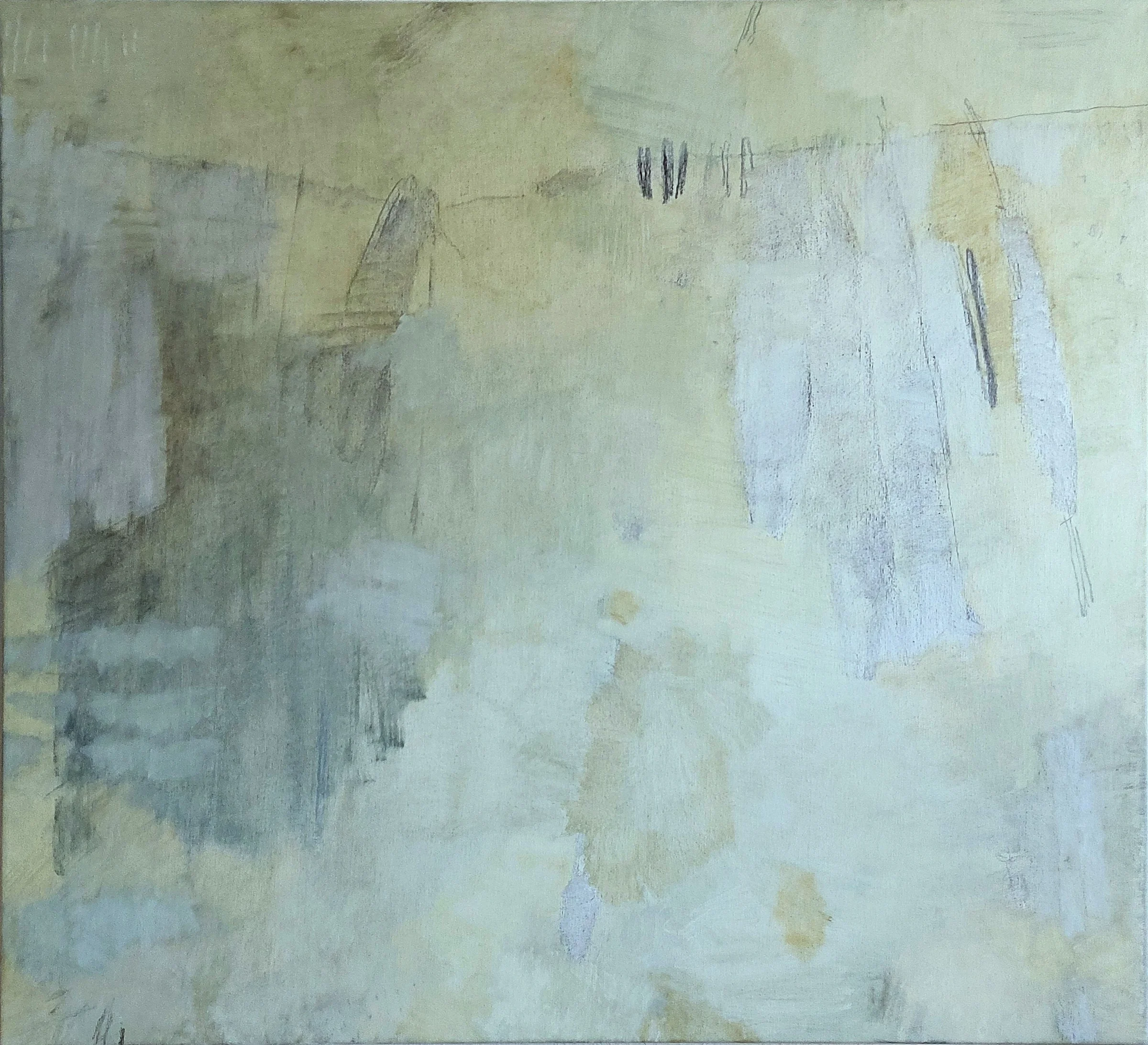 Babette Hintz<br />Das ist echt neu | 100x110 cm, 2025 Babette Hintz | Das ist echt neu | 100x110 cm, 2025