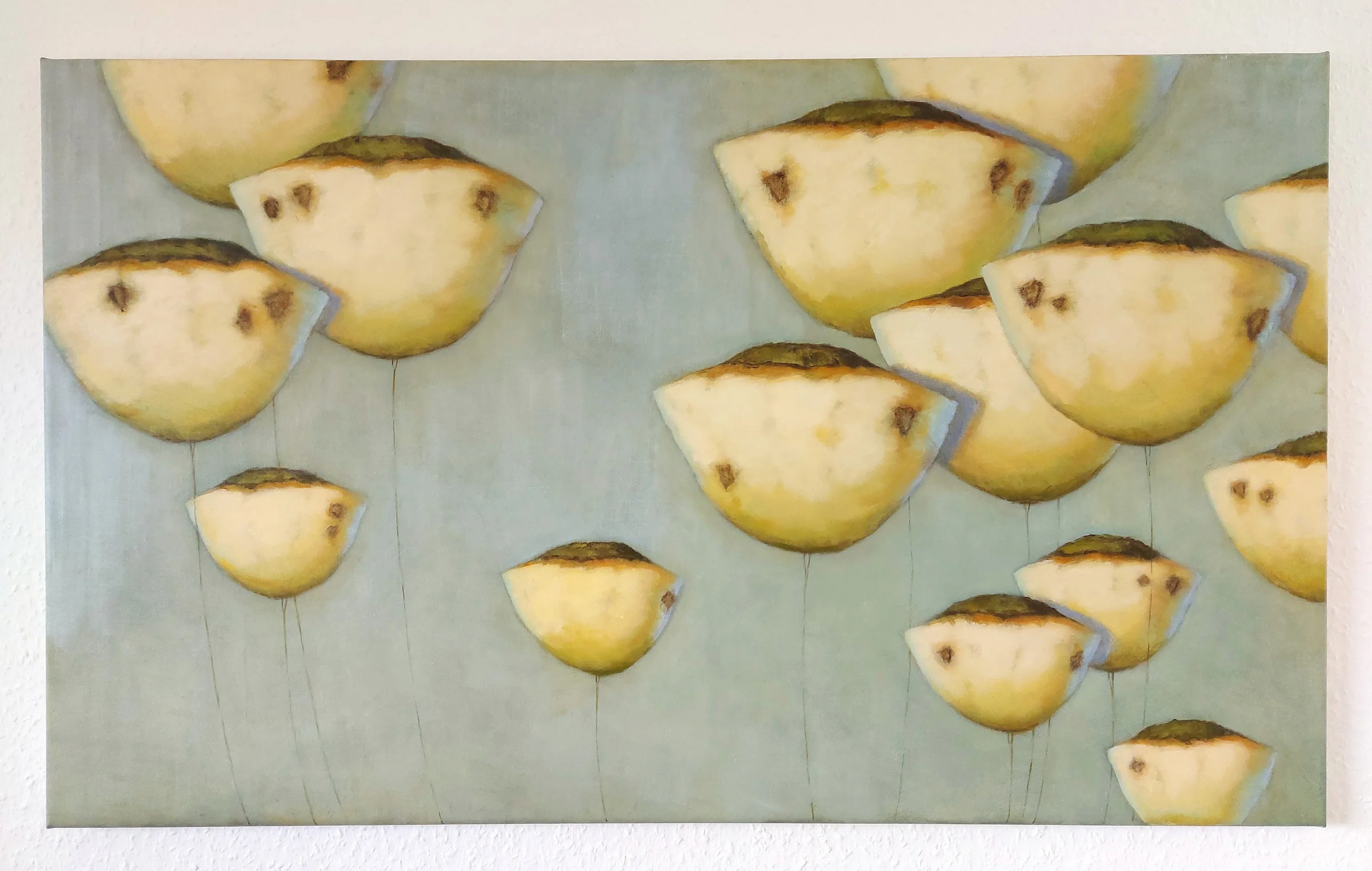 Babette Hintz<br />ohne Titel | 60x110 cm Babette Hintz | ohne Titel | 60x110 cm