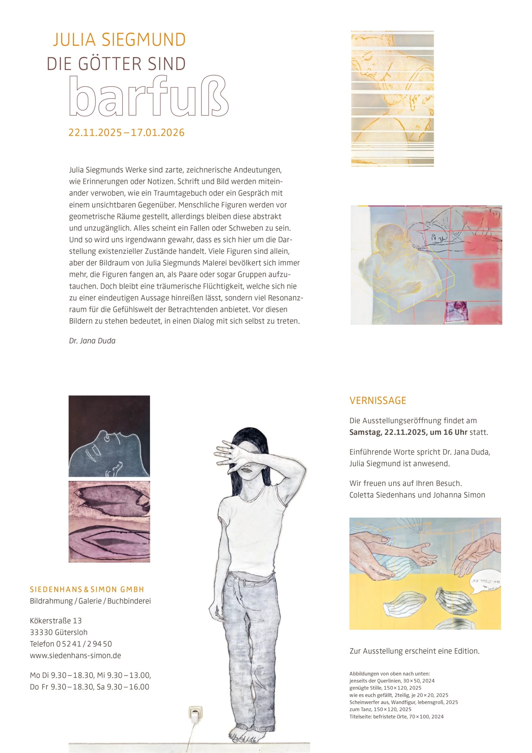 Julia Siegmund | Die Götter sind barfuß