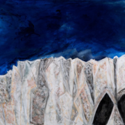 Claudia Seibert | Chauvet 2 – Öl, Pigmente, Ölkreide auf Leinwand – 180x90cm – 2025