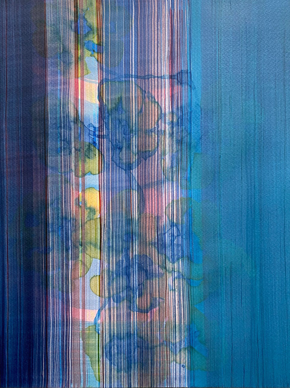 Kristina Hoppe – Memory, Mischtechnik ,30x40cm, 2025