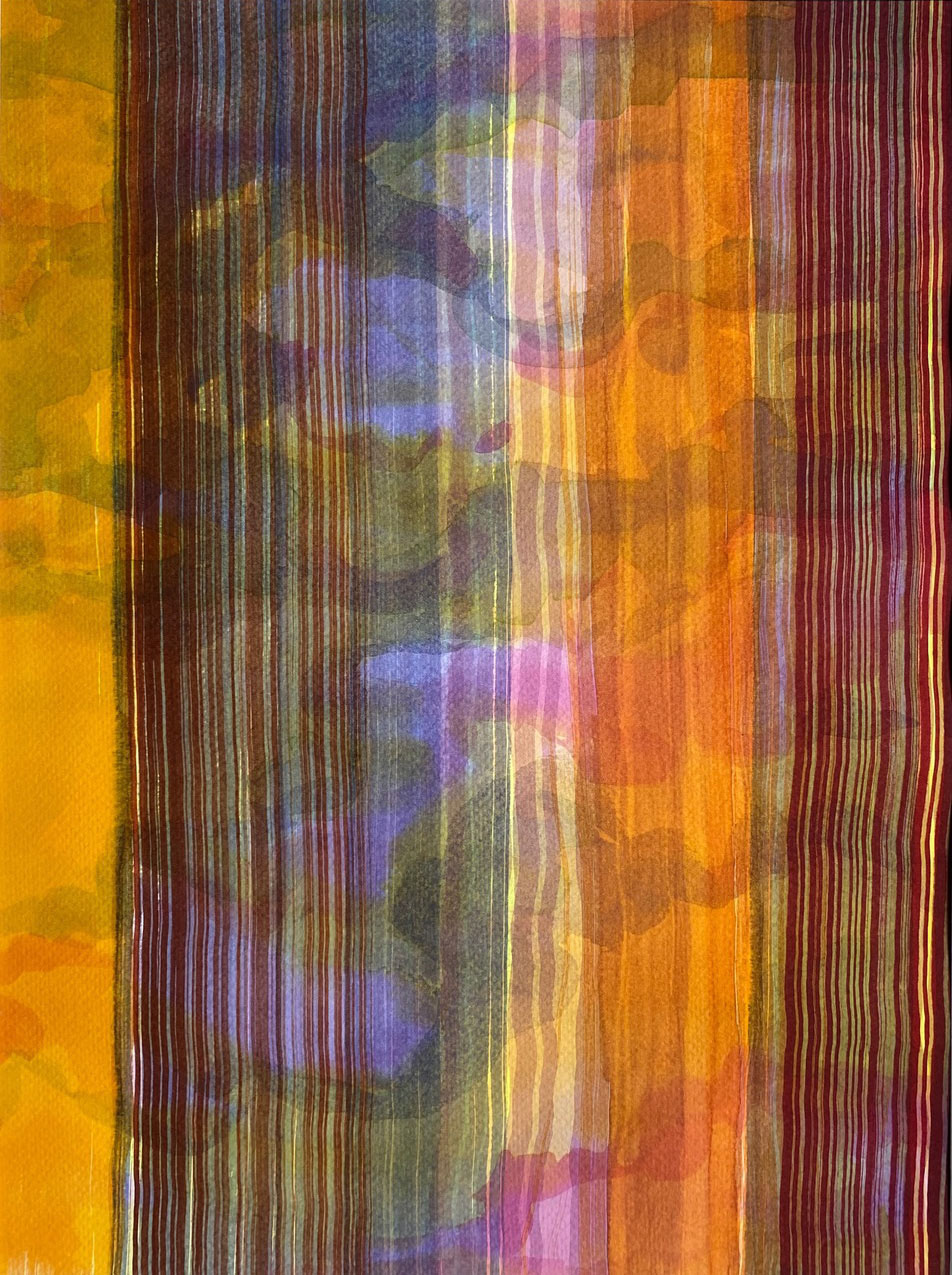 Kristina Hoppe – Summertime – Aquarell, 30x40cm, 2025