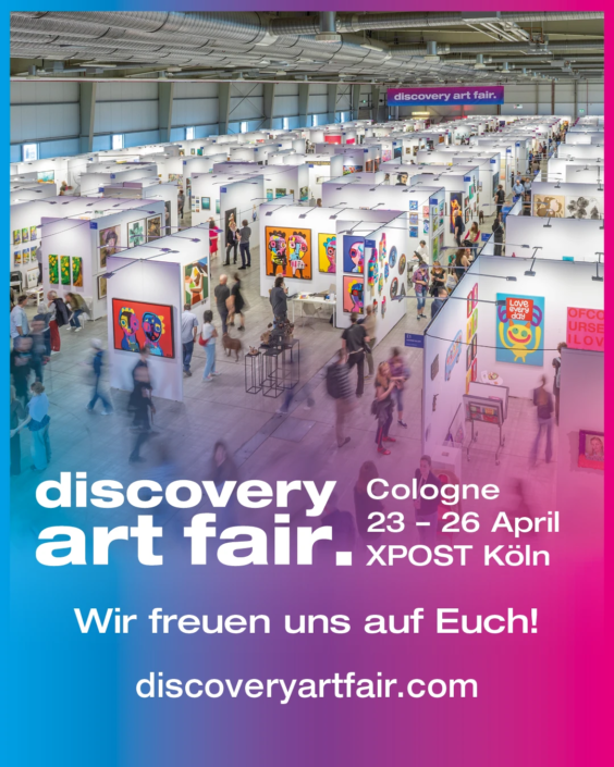 Babette Hintz u.a., discovery art fair., Cologne, 23 – 26 Apr 2026 Babette Hintz u.a., discovery art fair., Cologne, 23 - 26 Apr 2026