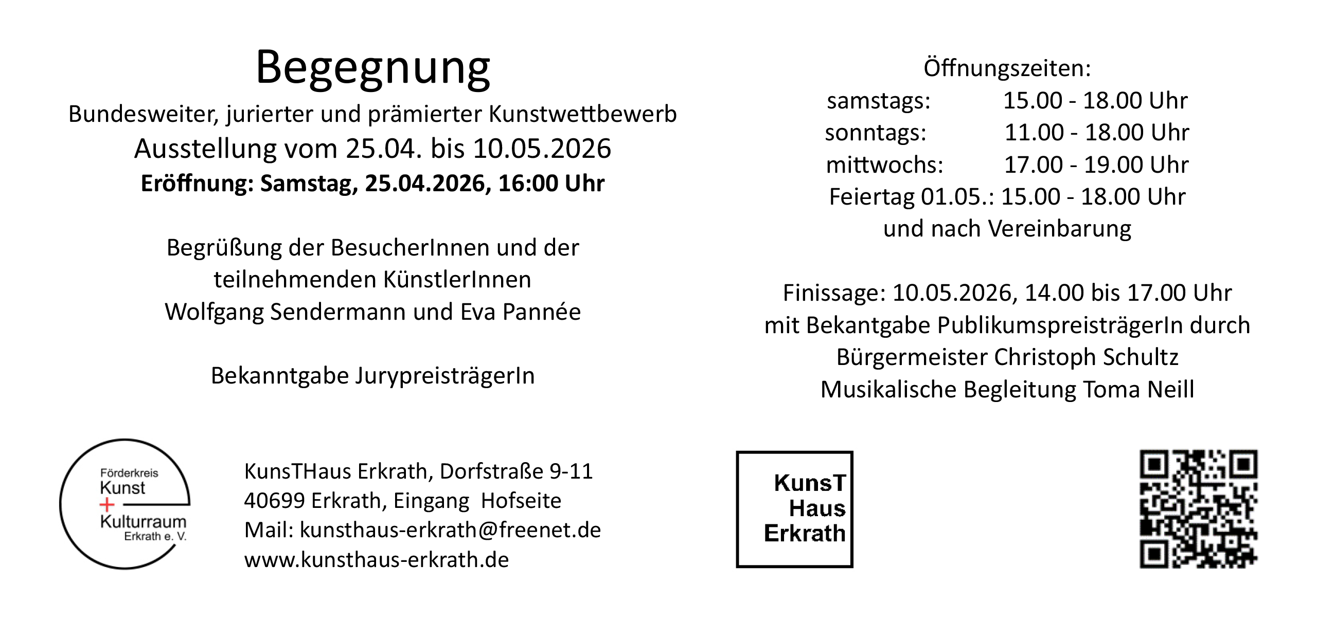 Almuth Rusteberg – Einladung Begegnung