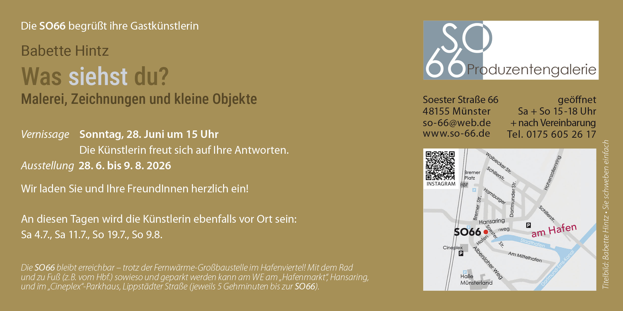 Babette Hintz - Was siehst du?