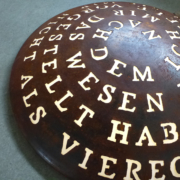 Das Wesen der Seele – Stahl, gerostet – Ø 160 cm – 2014