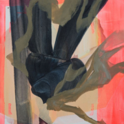 Franka Boltz – Destruent 2 – Acryl auf Leinwand – 50x60 cm (2025) Franka Boltz – Destruent 2 – Acryl auf Leinwand – 50x60 cm (2025)