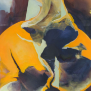 Franka Boltz – Mandarine l – Acryl auf Leinwand – 125x180 cm (2026) Franka Boltz – Mandarine l – Acryl auf Leinwand – 125x180 cm (2026)