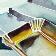 Franka Boltz – Schale 1 – Aquarell – 23x30 cm (2026) Franka Boltz – Schale 1 – Aquarell – 23x30 cm (2026)
