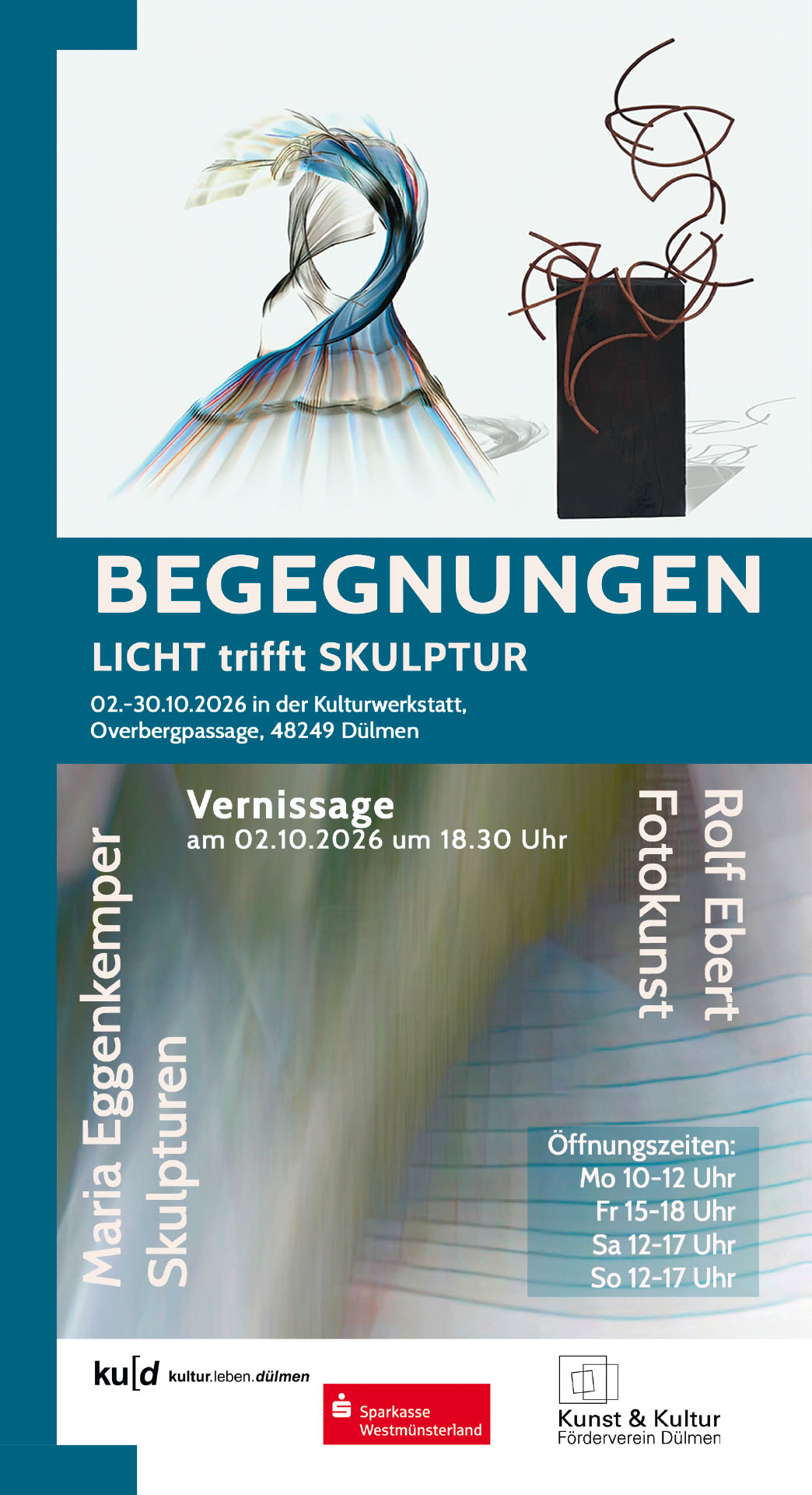 Begegnungen – Licht trifft Skulptur
