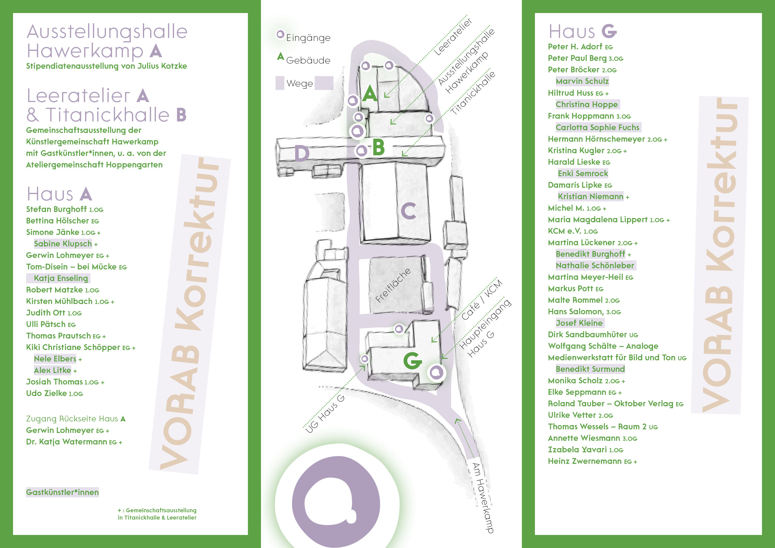 Offene Ateliers Am Hawerkamp 2026 Offene Ateliers Am Hawerkamp 2026